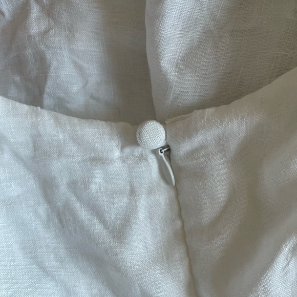 BELLFLOWER MINI DRESS IN BLANC (S) - Picture 4 of 7